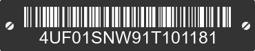 2001 ARCTIC CAT Arctic Cat 4UF01SNW91T101181 VIN decoded