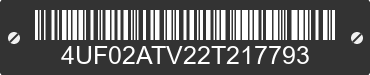 2002 ARCTIC CAT Arctic Cat 4UF02ATV22T217793 VIN decoded