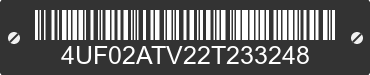 2002 ARCTIC CAT Arctic Cat 4UF02ATV22T233248 VIN decoded