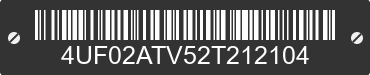 2002 ARCTIC CAT Arctic Cat 4UF02ATV52T212104 VIN decoded