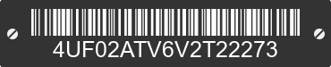 1997 ARCTIC CAT Arctic Cat 4UF02ATV6V2T22273 VIN decoded