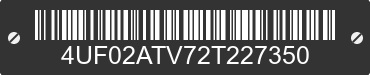 2002 ARCTIC CAT Arctic Cat 4UF02ATV72T227350 VIN decoded
