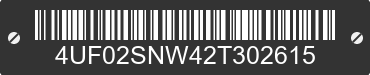 2002 ARCTIC CAT Arctic Cat 4UF02SNW42T302615 VIN decoded