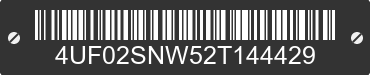 2002 ARCTIC CAT Arctic Cat 4UF02SNW52T144429 VIN decoded
