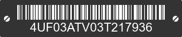 2003 ARCTIC CAT Arctic Cat 4UF03ATV03T217936 VIN decoded