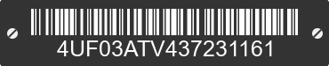 2003 ARCTIC CAT Arctic Cat 4UF03ATV437231161 VIN decoded