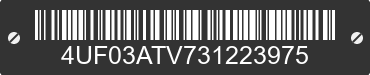 2003 ARCTIC CAT Arctic Cat 4UF03ATV731223975 VIN decoded