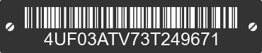 2003 ARCTIC CAT Arctic Cat 4UF03ATV73T249671 VIN decoded