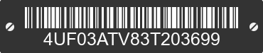 2003 ARCTIC CAT Arctic Cat 4UF03ATV83T203699 VIN decoded