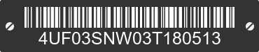 2003 ARCTIC CAT Arctic Cat 4UF03SNW03T180513 VIN decoded