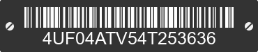 2004 ARCTIC CAT Arctic Cat 4UF04ATV54T253636 VIN decoded