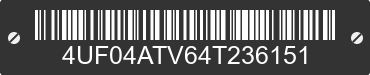 2004 ARCTIC CAT Arctic Cat 4UF04ATV64T236151 VIN decoded