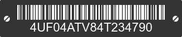 2004 ARCTIC CAT Arctic Cat 4UF04ATV84T234790 VIN decoded