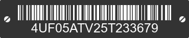2005 ARCTIC CAT Arctic Cat 4UF05ATV25T233679 VIN decoded