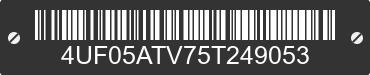 2005 ARCTIC CAT Arctic Cat 4UF05ATV75T249053 VIN decoded
