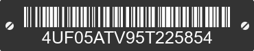 2005 ARCTIC CAT Arctic Cat 4UF05ATV95T225854 VIN decoded