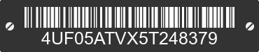 2005 ARCTIC CAT Arctic Cat 4UF05ATVX5T248379 VIN decoded