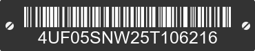 2005 ARCTIC CAT Arctic Cat 4UF05SNW25T106216 VIN decoded