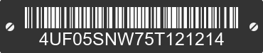 2005 ARCTIC CAT Arctic Cat 4UF05SNW75T121214 VIN decoded