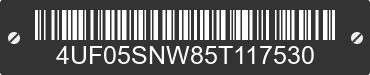 2005 ARCTIC CAT Arctic Cat 4UF05SNW85T117530 VIN decoded