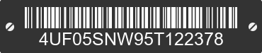 2005 ARCTIC CAT Arctic Cat 4UF05SNW95T122378 VIN decoded