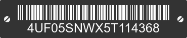 2005 ARCTIC CAT Arctic Cat 4UF05SNWX5T114368 VIN decoded