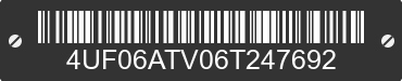 2006 ARCTIC CAT Arctic Cat 4UF06ATV06T247692 VIN decoded