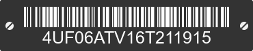 2006 ARCTIC CAT Arctic Cat 4UF06ATV16T211915 VIN decoded