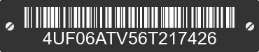 2006 ARCTIC CAT Arctic Cat 4UF06ATV56T217426 VIN decoded