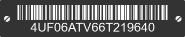 2006 ARCTIC CAT Arctic Cat 4UF06ATV66T219640 VIN decoded
