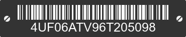 2006 ARCTIC CAT Arctic Cat 4UF06ATV96T205098 VIN decoded
