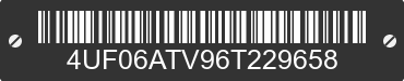 2006 ARCTIC CAT Arctic Cat 4UF06ATV96T229658 VIN decoded