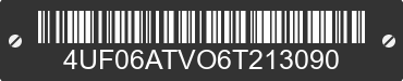 2006 ARCTIC CAT Arctic Cat 4UF06ATVO6T213090 VIN decoded