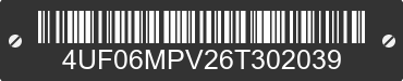 2006 ARCTIC CAT Arctic Cat 4UF06MPV26T302039 VIN decoded
