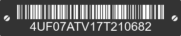 2007 ARCTIC CAT Arctic Cat 4UF07ATV17T210682 VIN decoded