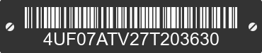 2007 ARCTIC CAT Arctic Cat 4UF07ATV27T203630 VIN decoded