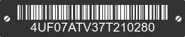 2007 ARCTIC CAT Arctic Cat 4UF07ATV37T210280 VIN decoded
