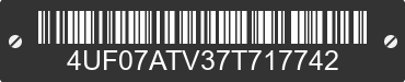 2007 ARCTIC CAT Arctic Cat 4UF07ATV37T717742 VIN decoded