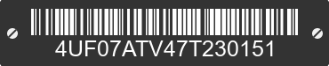 2007 ARCTIC CAT Arctic Cat 4UF07ATV47T230151 VIN decoded