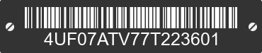 2007 ARCTIC CAT Arctic Cat 4UF07ATV77T223601 VIN decoded