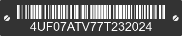 2007 ARCTIC CAT Arctic Cat 4UF07ATV77T232024 VIN decoded