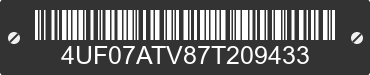 2007 ARCTIC CAT Arctic Cat 4UF07ATV87T209433 VIN decoded