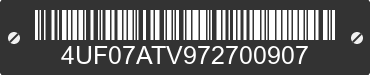 2007 ARCTIC CAT Arctic Cat 4UF07ATV972700907 VIN decoded