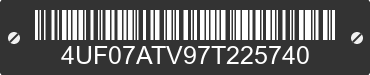 2007 ARCTIC CAT Arctic Cat 4UF07ATV97T225740 VIN decoded