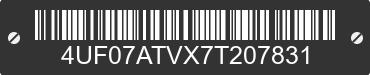 2007 ARCTIC CAT Arctic Cat 4UF07ATVX7T207831 VIN decoded