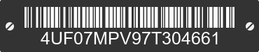 2007 ARCTIC CAT Arctic Cat 4UF07MPV97T304661 VIN decoded