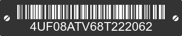 2008 ARCTIC CAT Arctic Cat 4UF08ATV68T222062 VIN decoded