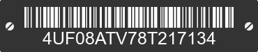 2008 ARCTIC CAT Arctic Cat 4UF08ATV78T217134 VIN decoded
