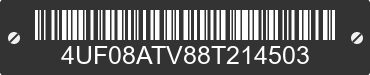 2008 ARCTIC CAT Arctic Cat 4UF08ATV88T214503 VIN decoded