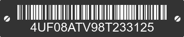 2008 ARCTIC CAT Arctic Cat 4UF08ATV98T233125 VIN decoded